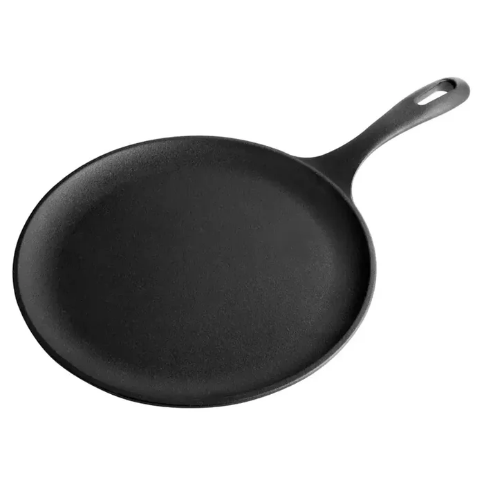 Victoria Cast Iron Round Comal Skillet 10.5″