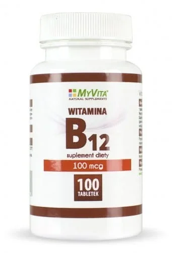 Vitamin B12 100 mcg 100 Tabletten – MYVITA