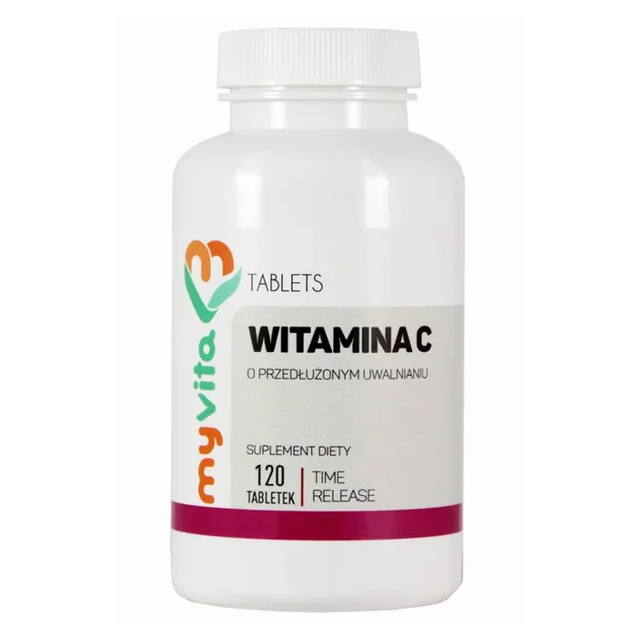 Vitamin C Retard L – Ascorbinsäure 500 mg – 120 MYVITA Tabletten
