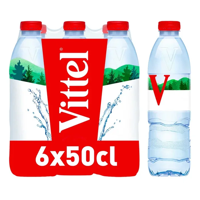 Vittel Mineral water 6-pack