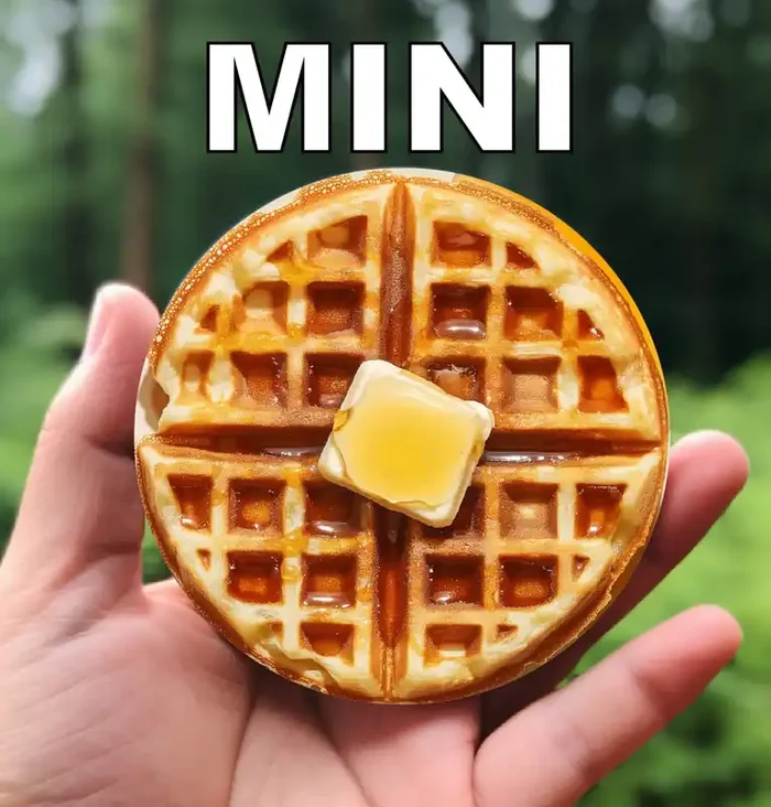 Waffle Disc Golf Mini Marker