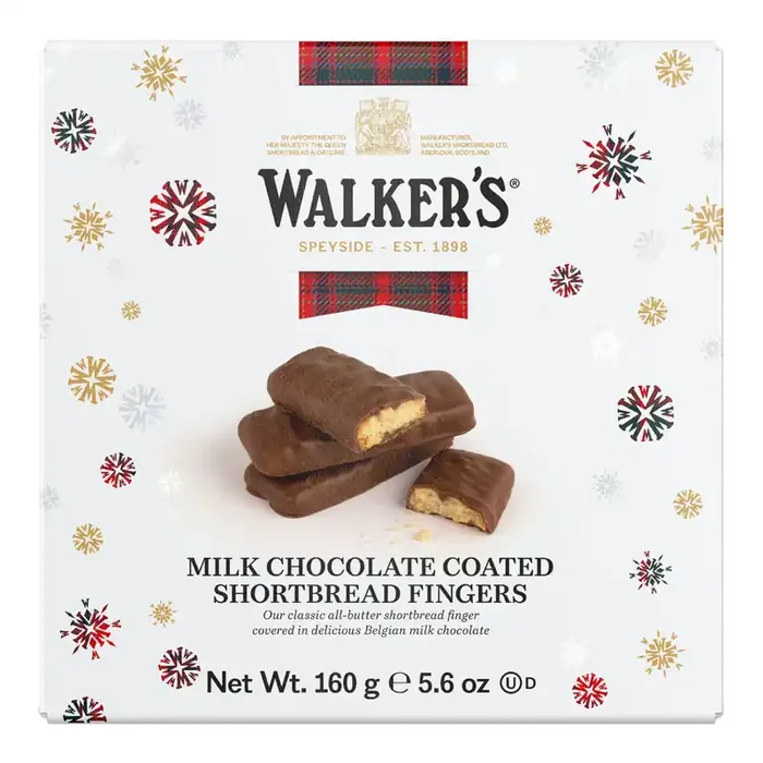 Walker‘s Milk Chocolate Shortbread Fingers Holiday Box