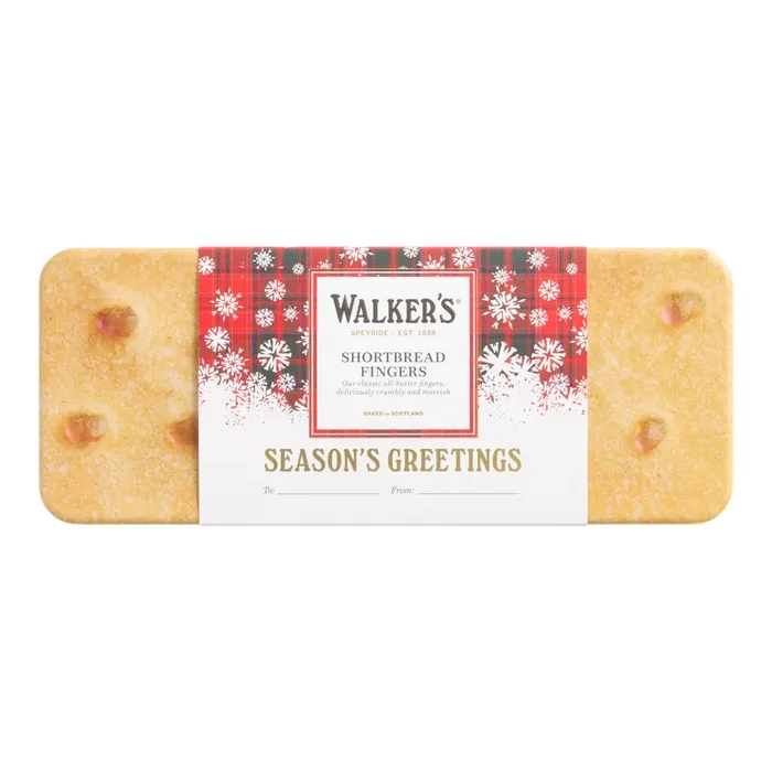 Walker‘s Shortbread Fingers Season‘s Greetings Tin