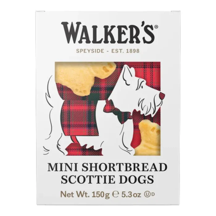Walker‘s Shortbread Mini Scottie Dogs 3D Box
