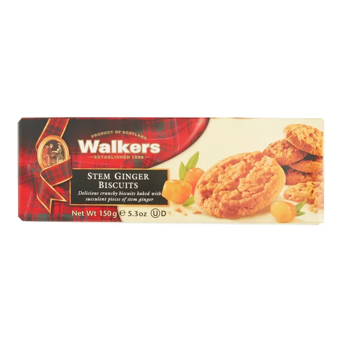Walker‘s Stem Ginger Biscuits