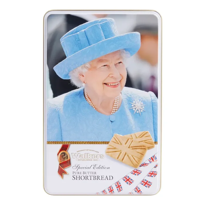 Walkers Shortbread Queen Elizabeth II Tin