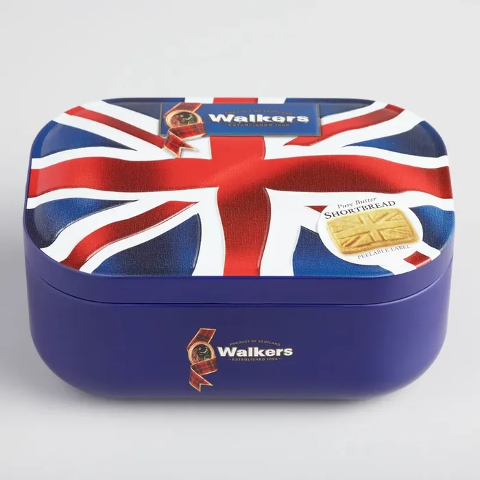 Walkers Shortbread Union Jack Tin