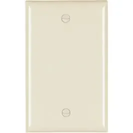 Wall Plate, Blank, Almond Nylon
