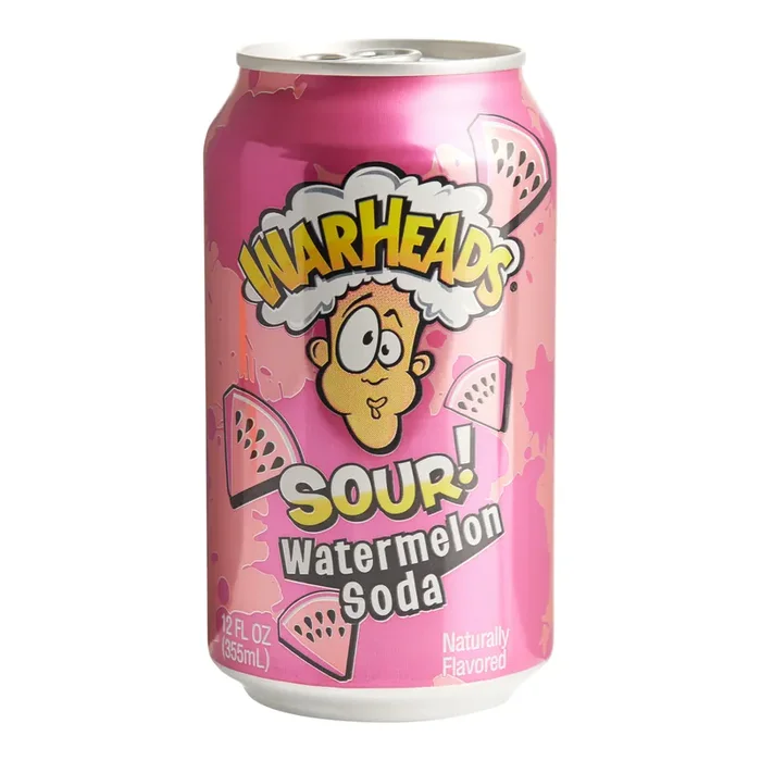 Warheads Sour Watermelon Soda