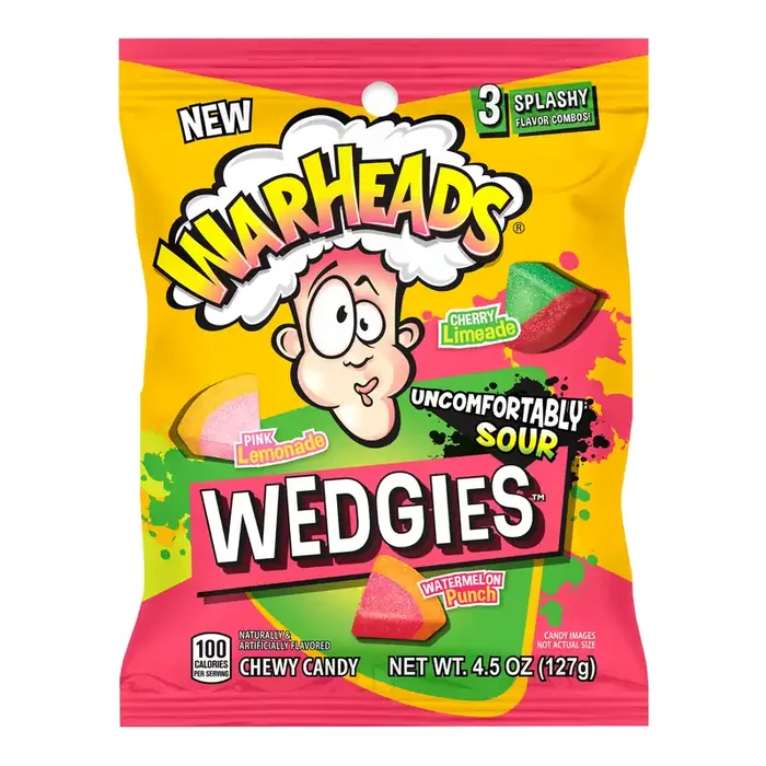 Warheads Wedgies Sour Gummy Candy