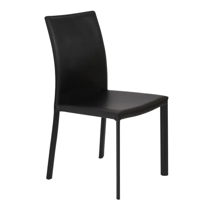 Waylon Regenerated Leather Dining Chair 2 Piece Set