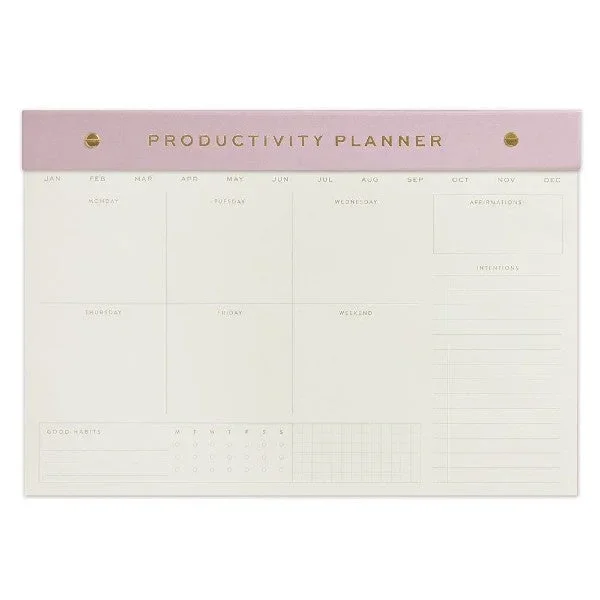 Weekly Notepad Lilac – Productivity Planner