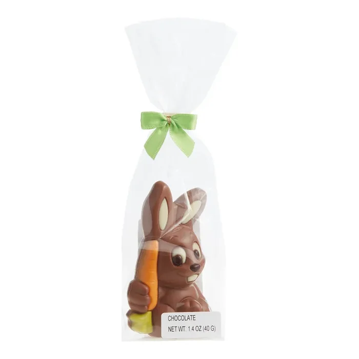 Weibler Hollow Chocolate Bunny With Carrot