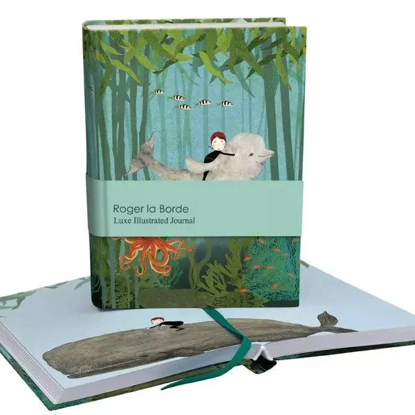 Whale Song Illustrated Journal