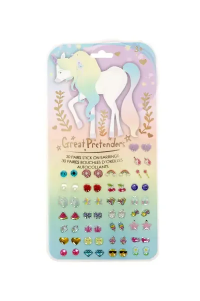 WHIMSIC UNICORN STICKER EARRINGS