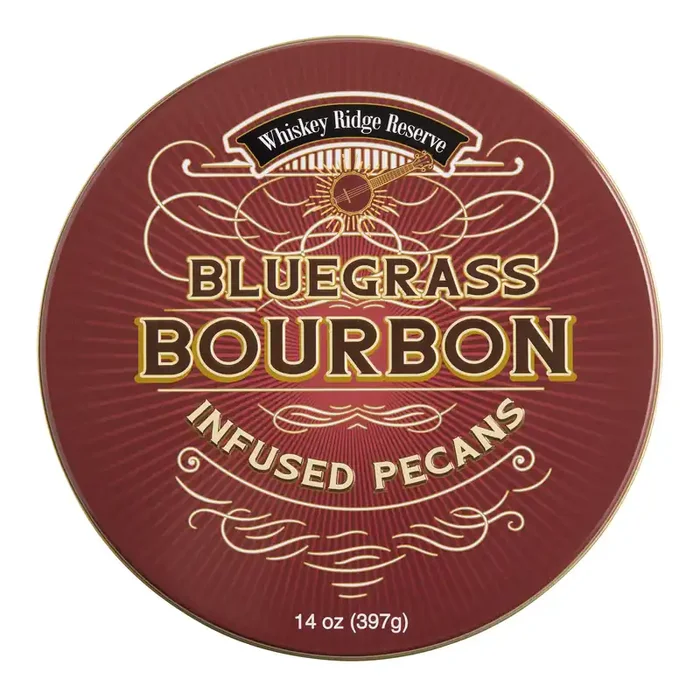 Whiskey Ridge Bluegrass Bourbon Pecans Tin