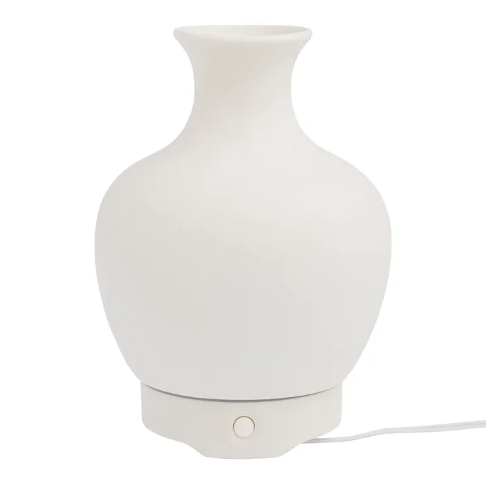 White Ceramic Aromatherapy Ultrasonic Diffuser