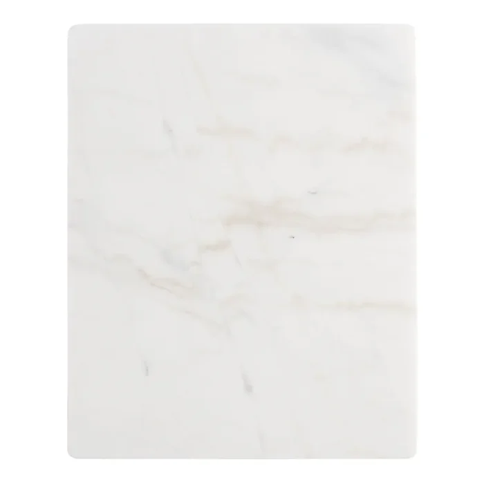 White Marble Pastry Board