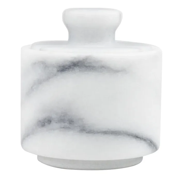 White Marble Salt Cellar