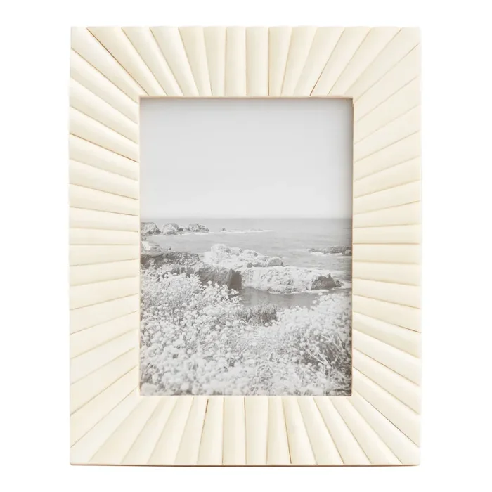 White Sunray Bone Frame