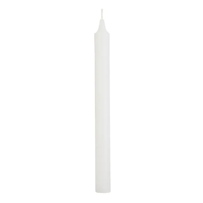 White Taper Candles 6 Pack