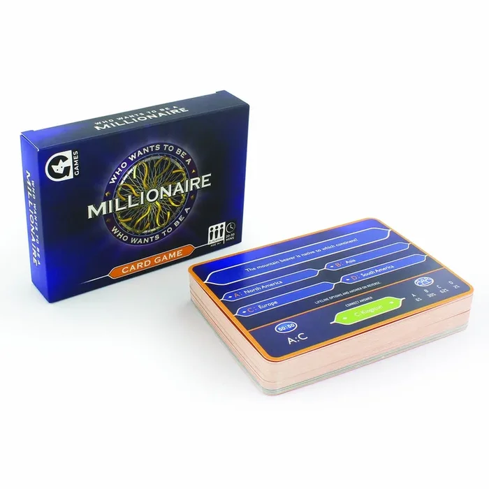 Who Wants to be a Millionaire Card Game