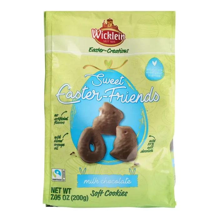 Wicklein Easter Parade Chocolate Covered Cookie Bag