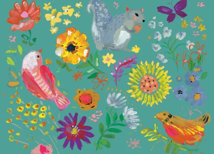 Wild Batik Set of 8 Cards