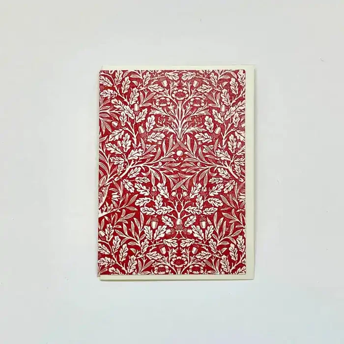 William Morris “Acorn” Notecard