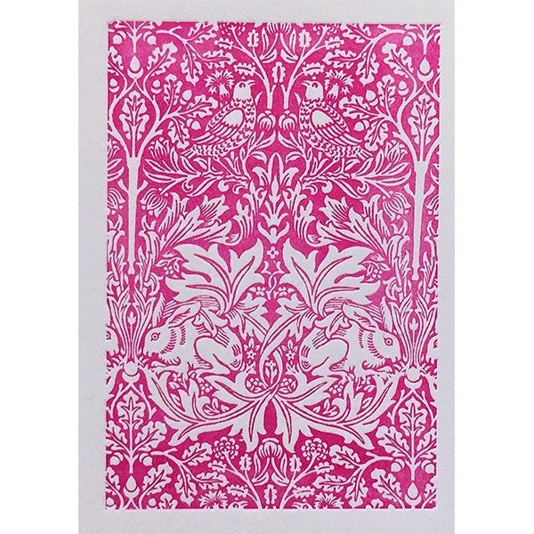William Morris Rabbit Card