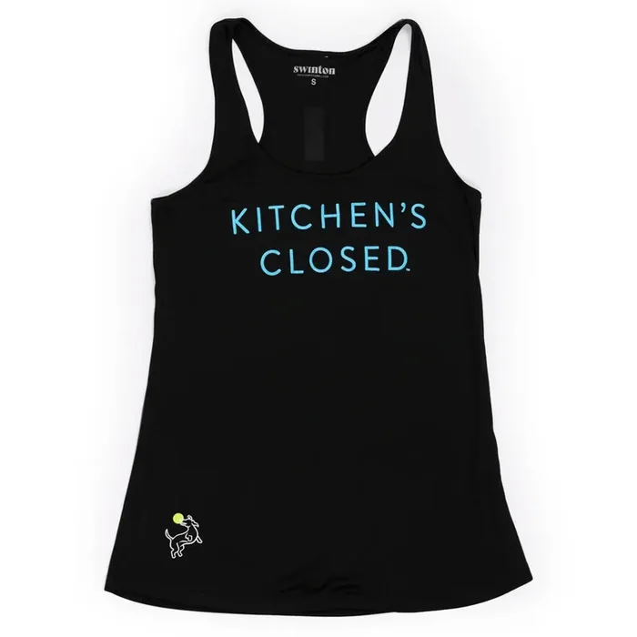 Women‘s Pickleball Performance Tank Black