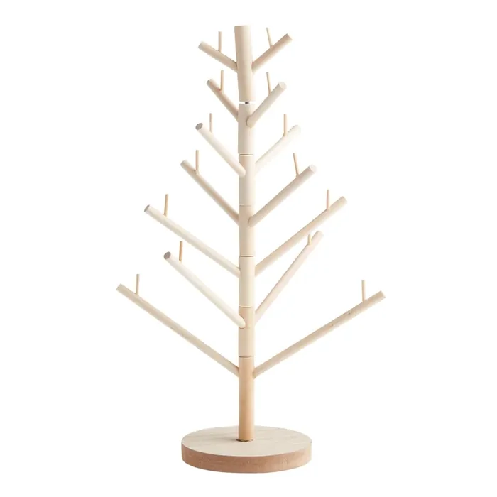 Wood Tabletop Ornament Tree