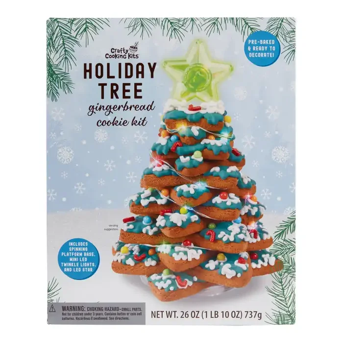 Woodland Gingerbread Holiday Tree Kit