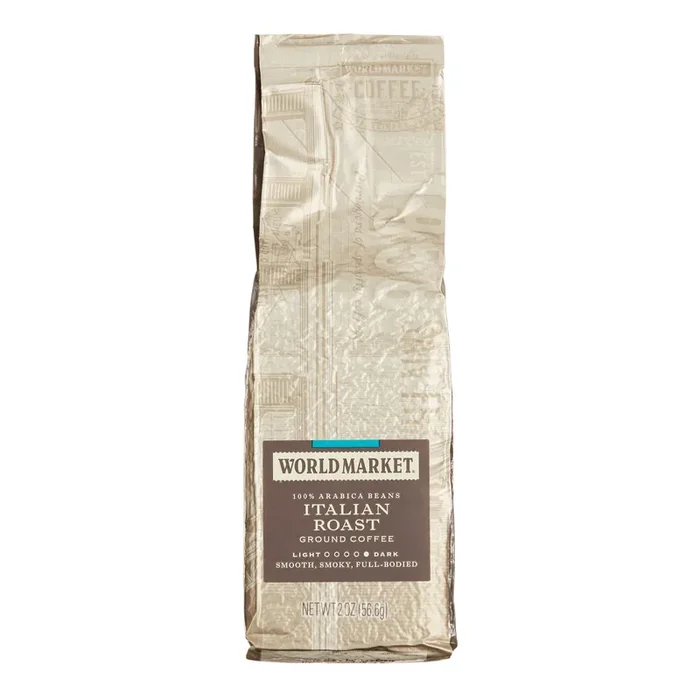 World Market® Italian Roast Ground Coffee 2 Oz.