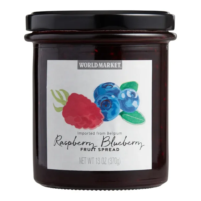World Market® Raspberry & Blueberry Fruit Spread Set of 2