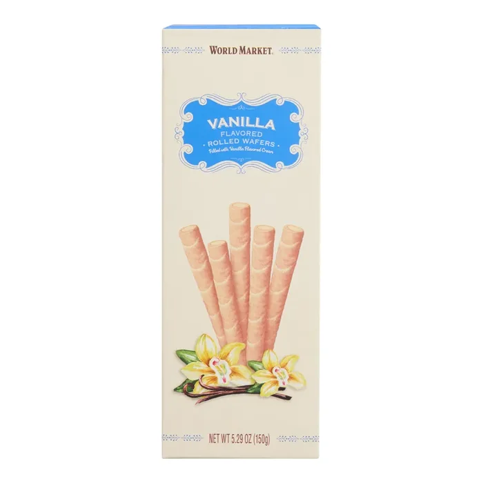 World Market® Vanilla Rolled Wafers