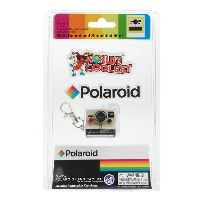 World‘s Coolest Polaroid Camera Keychain