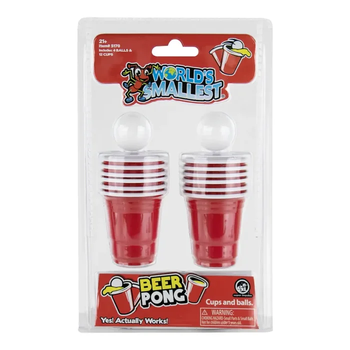 World‘s Smallest Beer Pong Game