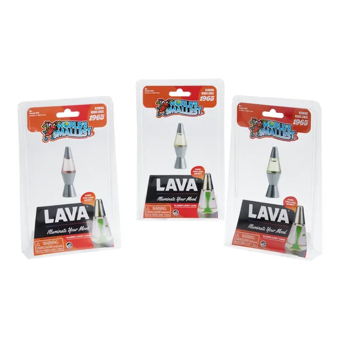 World‘s Smallest Lava Lamp Set of 3