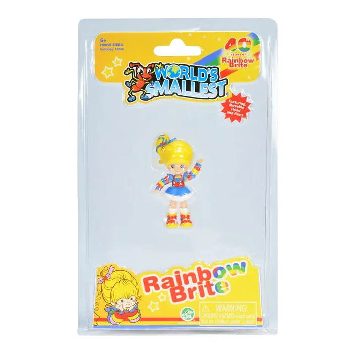 World‘s Smallest Posable Rainbow Brite Doll