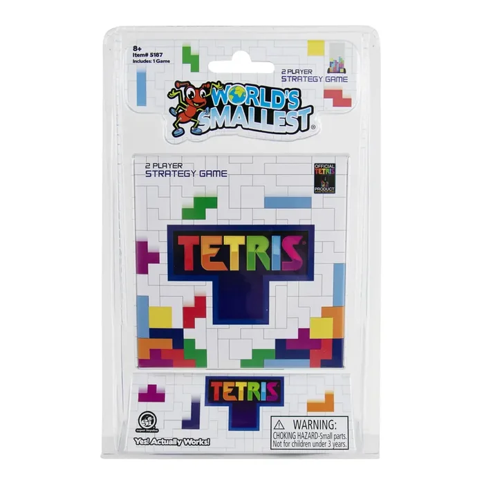 World‘s Smallest Tetris Game
