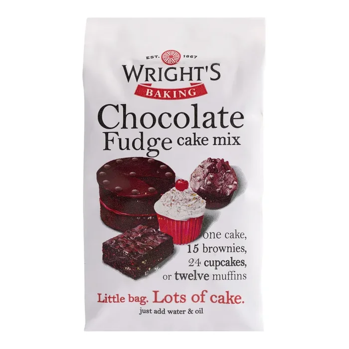 Wright‘s Chocolate Fudge Cake Mix