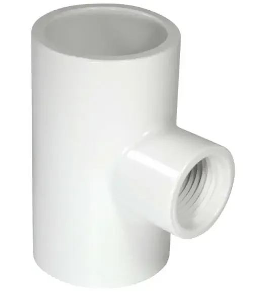 Xirtec® PVC SCH 40 Reducing Tee SOCKET X SOCKET X FPT