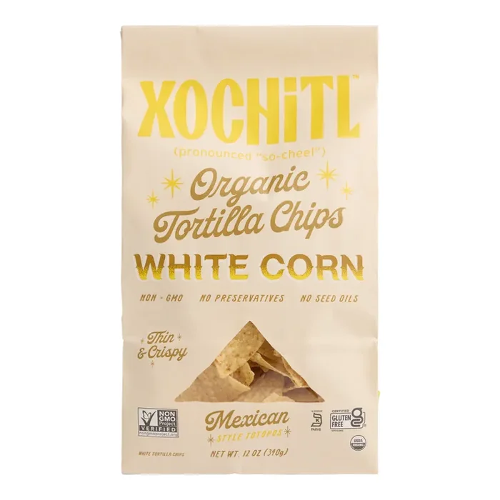 Xochitl Organic Totopos De Maiz Corn Tortilla Chips