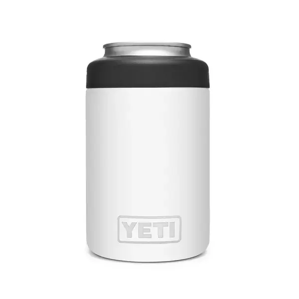 YETI Rambler 12 oz White BPA Free Can Insulator
