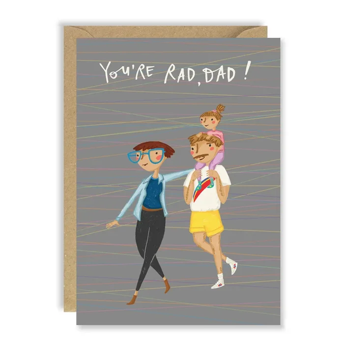 You’re Rad Dad! Father’s Day Card