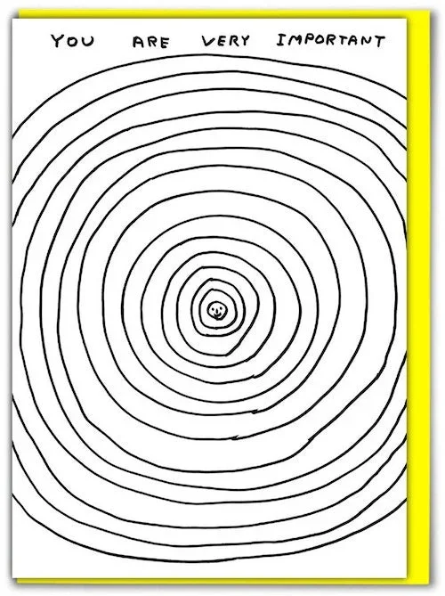 You Are Very Important Card