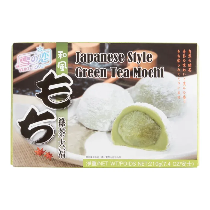 Yuki & Love Japanese Style Green Tea Mochi