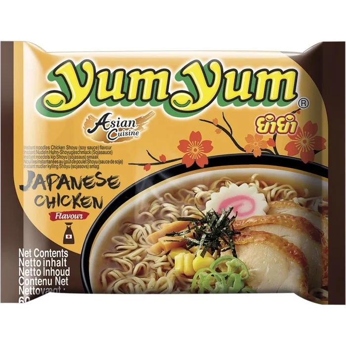Yum Yum Bami soup with Japanese chicken