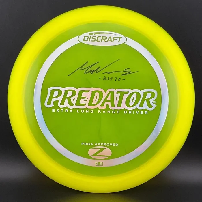 Z Predator *Signed* – PFN – Max Nichols